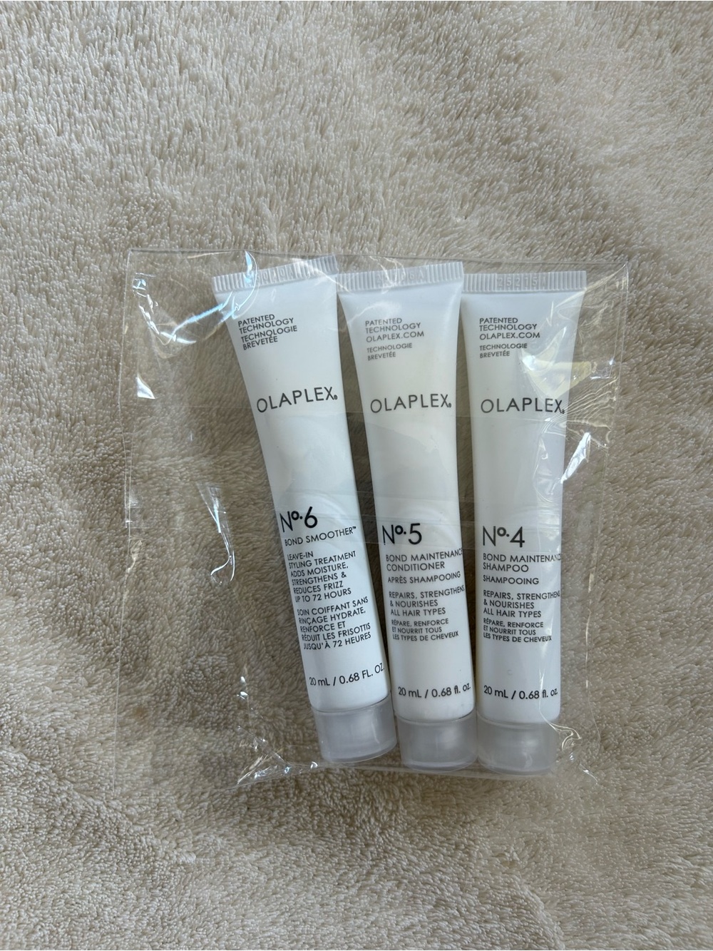 Olaplex No4 No5 No6 Travel Hair Care Trio